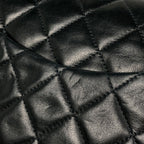 Chanel Quilted Double Flap Chain Shoulder Bag CC Logo Leather — view 4