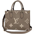 Louis Vuitton On The Go PM 2-Way Shoulder Bag Monogram Giant Bicolor Empreinte