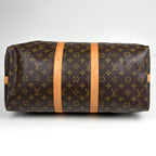Louis Vuitton Keepall Bandouliere 45 2-Way Boston Bag Monogram Brown — view 2