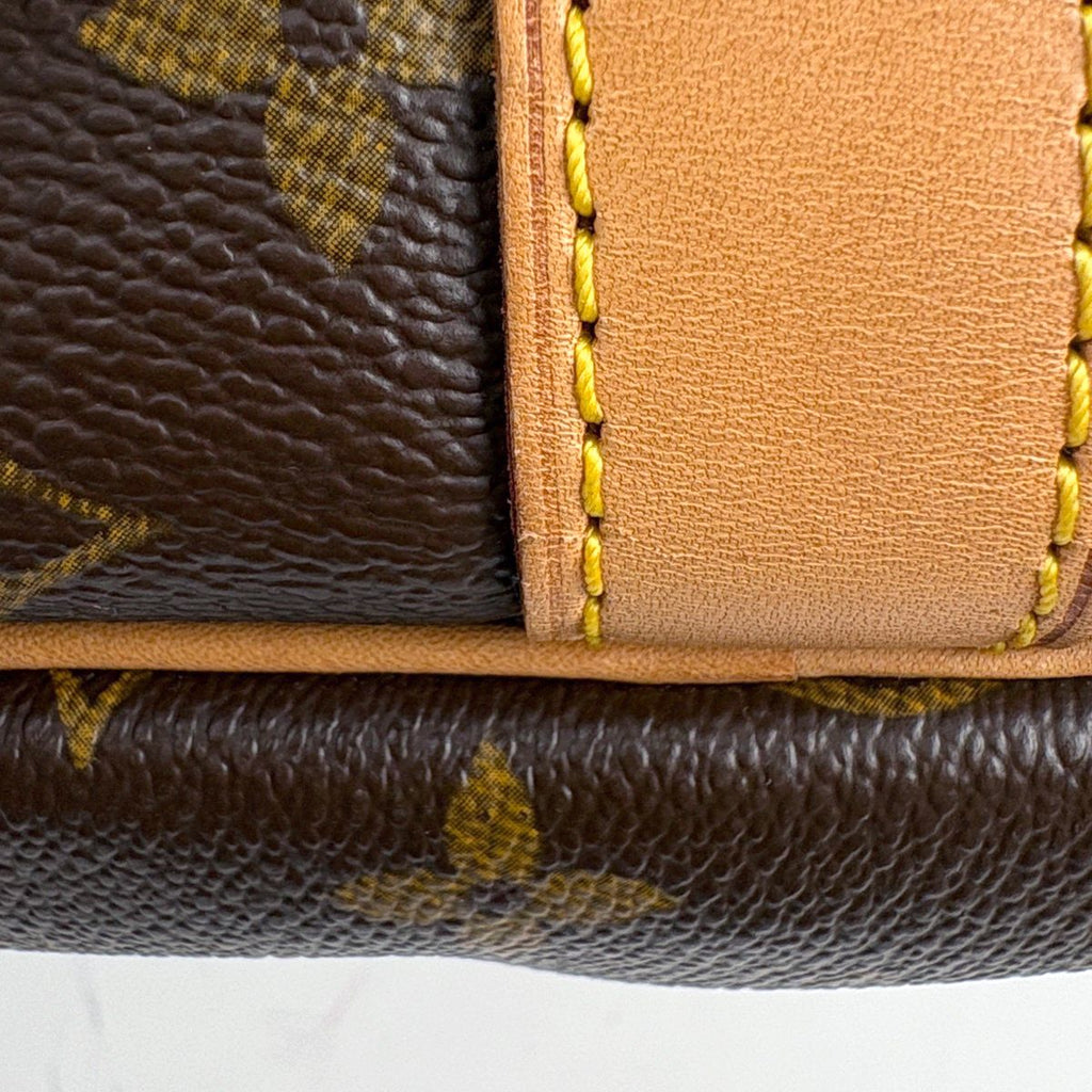 Louis Vuitton Keepall Bandouliere 45 2-Way Boston Bag Monogram Brown — view 4
