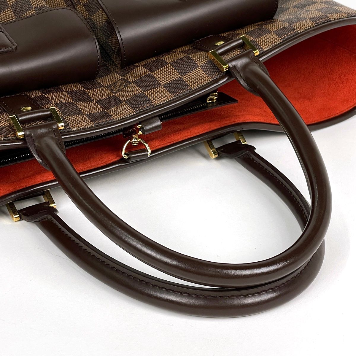 Louis Vuitton Manosque GM Tote Damier Brown — view 7