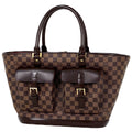Louis Vuitton Manosque GM Tote Damier Brown