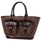 Louis Vuitton Manosque GM Tote Damier Brown