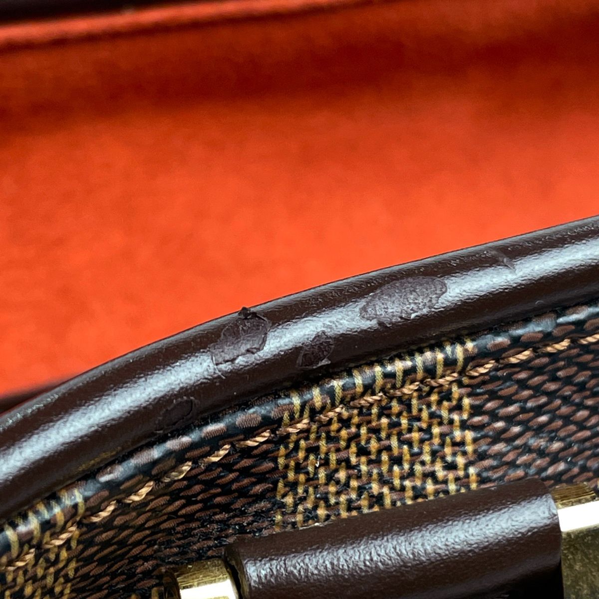 Louis Vuitton Manosque GM Tote Damier Brown — view 4