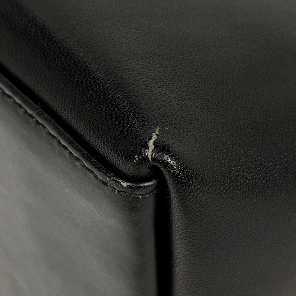 Gucci Jackie Line Shoulder Bag Leather Black — view 3