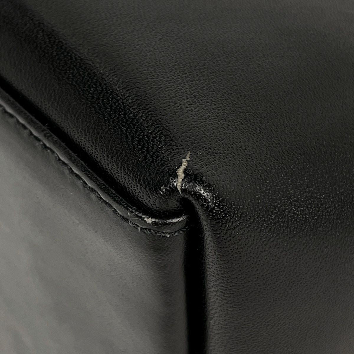 Gucci Jackie Line Shoulder Bag Leather Black — view 3