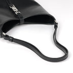 Gucci Jackie Line Shoulder Bag Leather Black — view 6