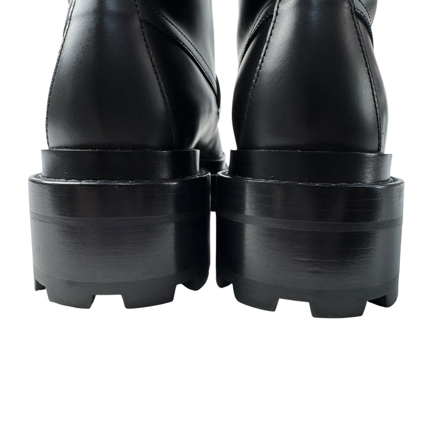 Hermes Funk Kelly Boots 35 Leather Black — view 8