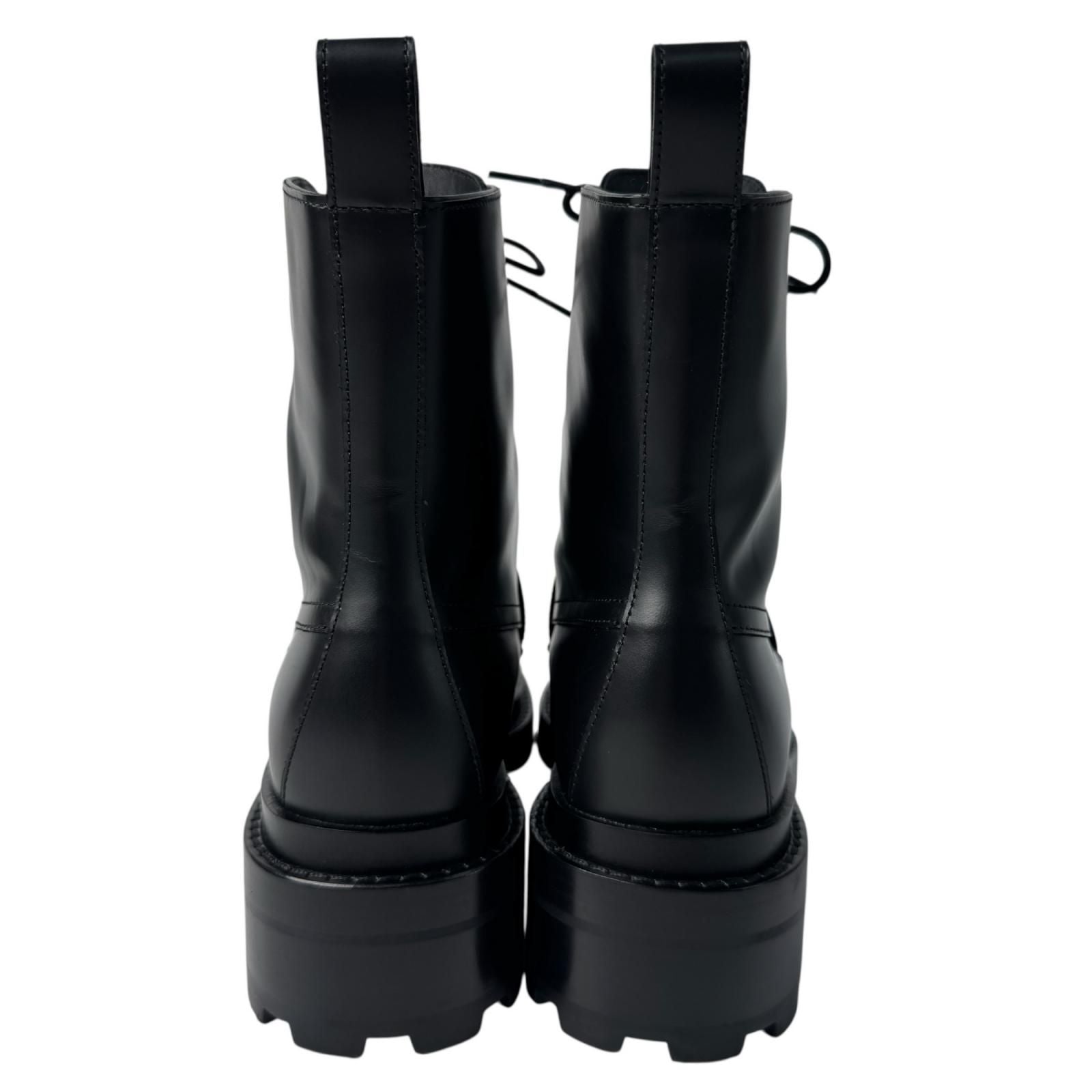 Hermes Funk Kelly Boots 35 Leather Black — view 4