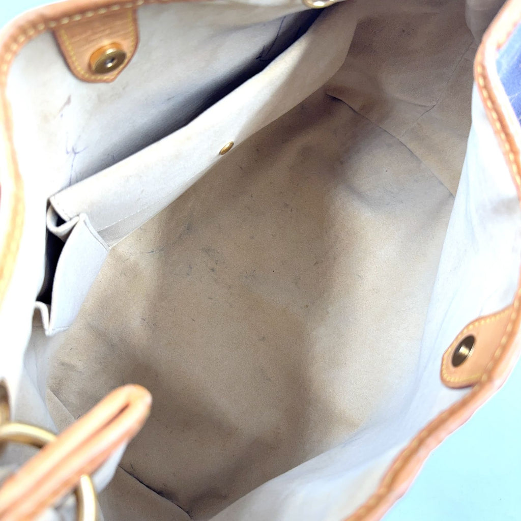 Louis Vuitton Galleria PM Monogram Leather Brown Light Shoulder Bag Gold — view 3