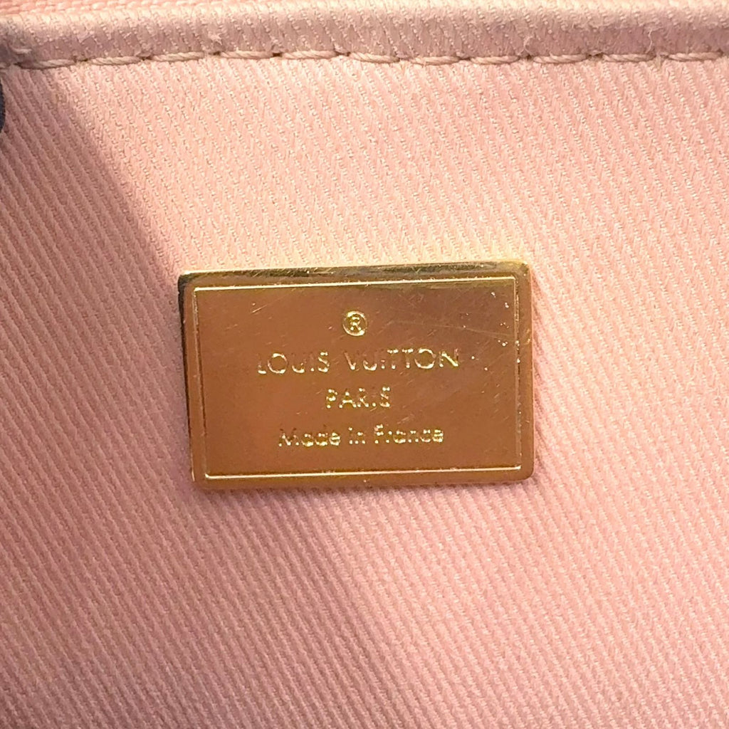 Louis Vuitton Alma BB 2-Way Shoulder Bag Enamel Light Pink Gold — view 4