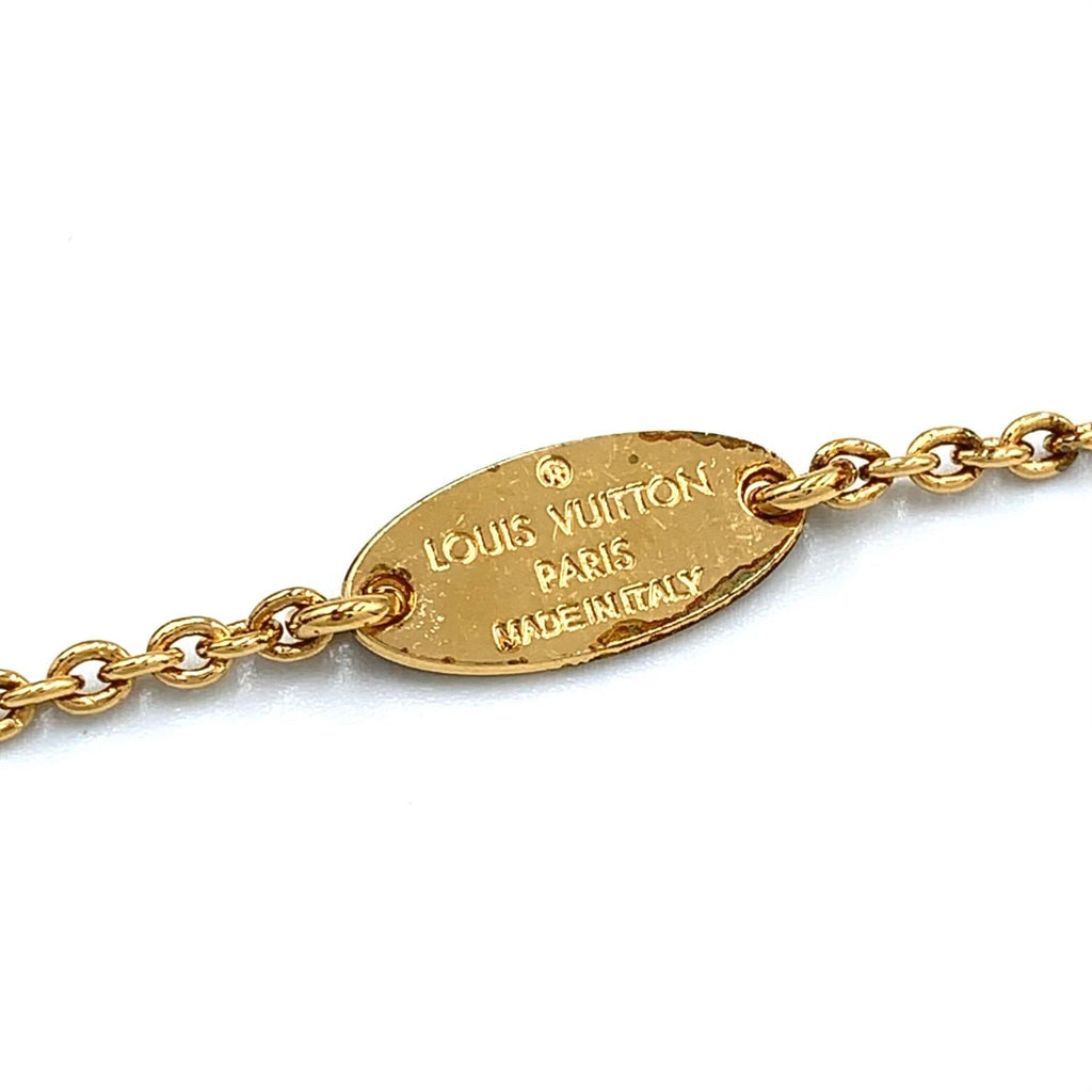 Louis Vuitton Essential Metal Gold Bracelet — view 4
