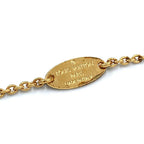 Louis Vuitton Essential Metal Gold Bracelet — view 4