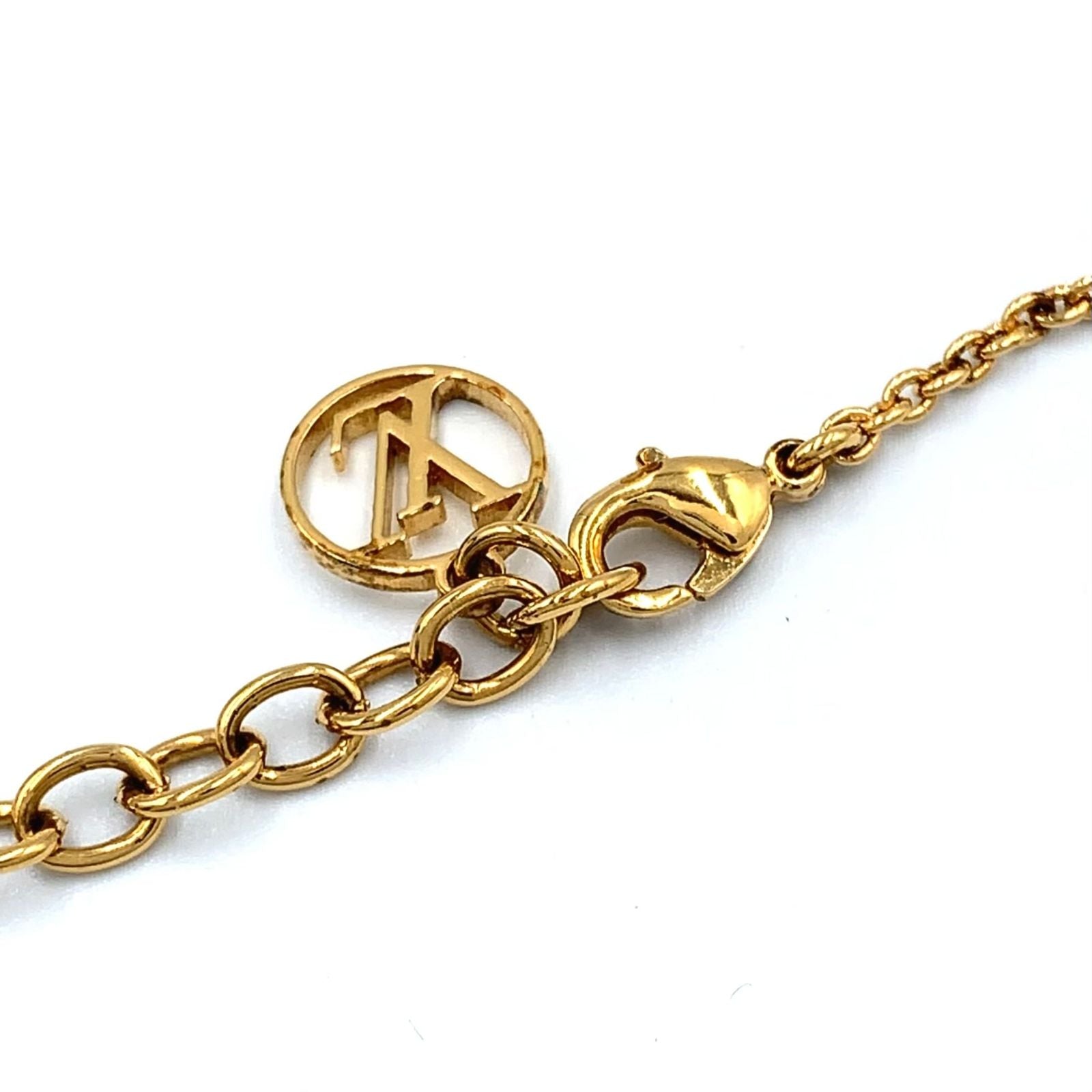 Louis Vuitton Essential Metal Gold Bracelet — view 5