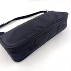 Prada Nylon Black Handbag Silver — view 9