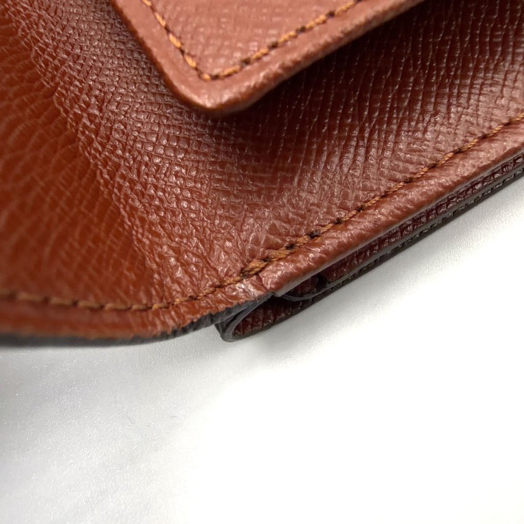 Louis Vuitton Porte Monet Billets Cult Cles Monogram Leather Brown Trifold — view 8