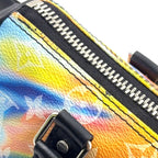 Louis Vuitton Sunset Keepall XS Monogram 2-Way Shoulder Leather Black Multicolor — view 5