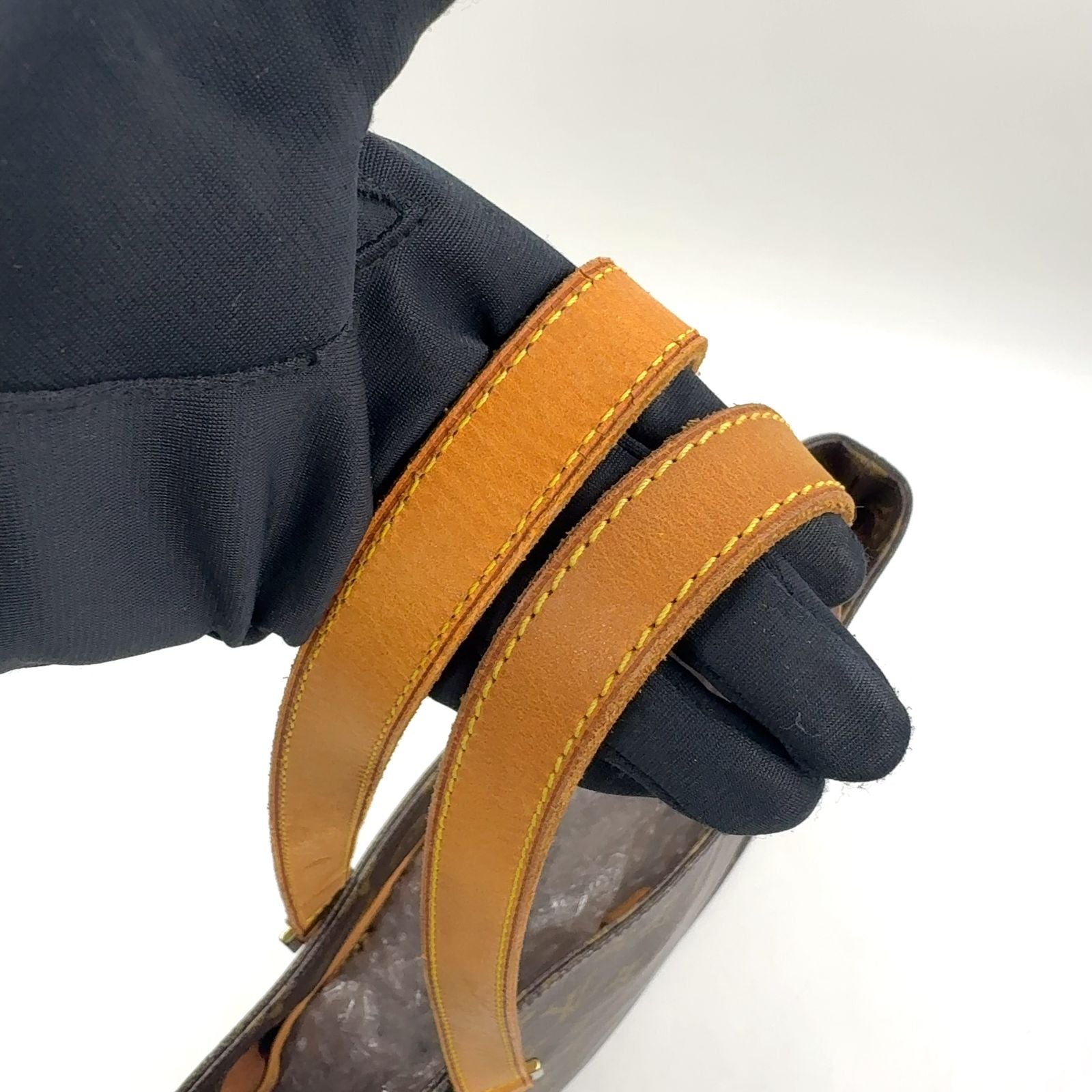 Louis Vuitton Vavin GM Monogram Leather Brown Tote Gold — view 7