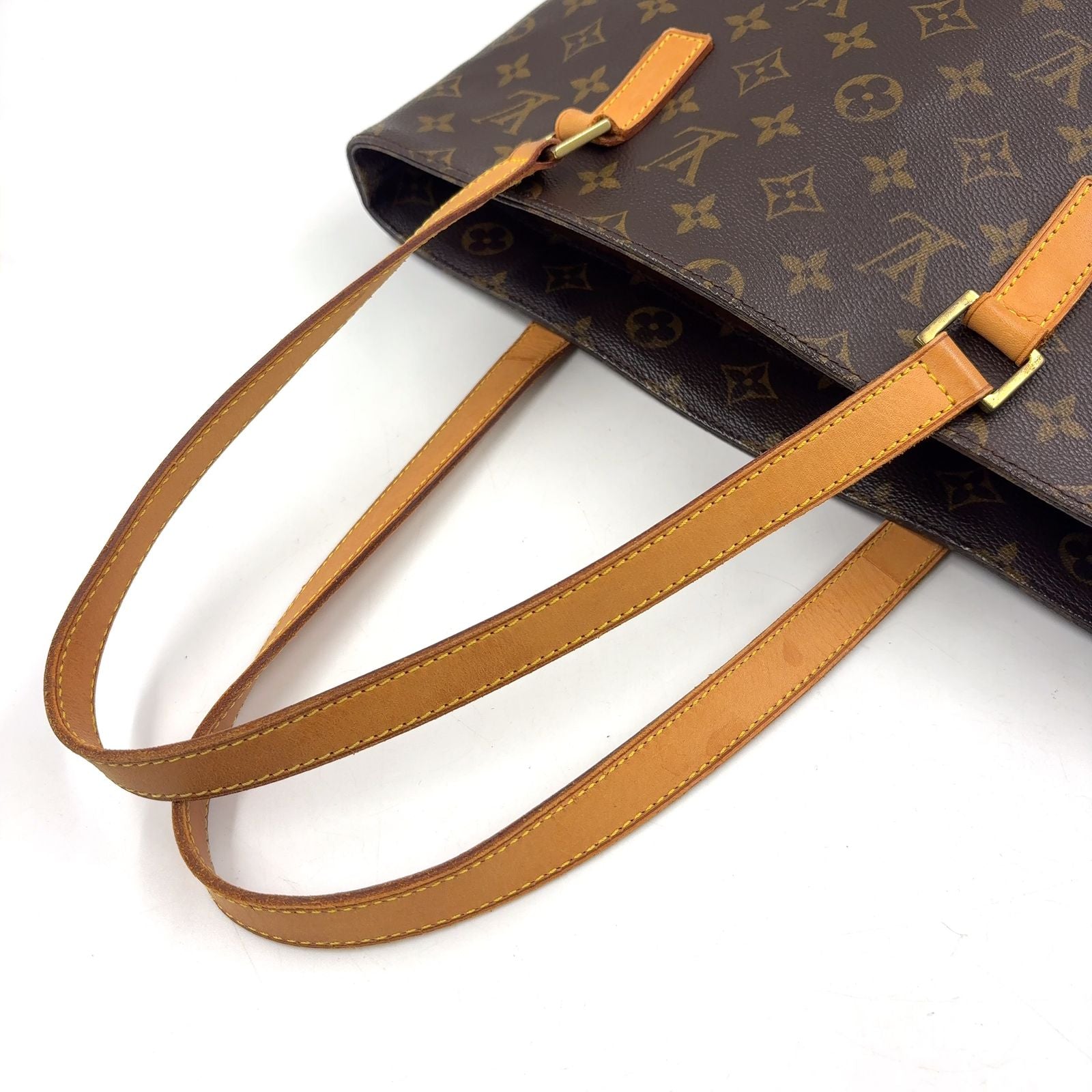 Louis Vuitton Vavin GM Monogram Leather Brown Tote Gold — view 5
