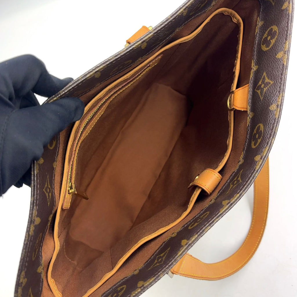 Louis Vuitton Vavin GM Monogram Leather Brown Tote Gold — view 3