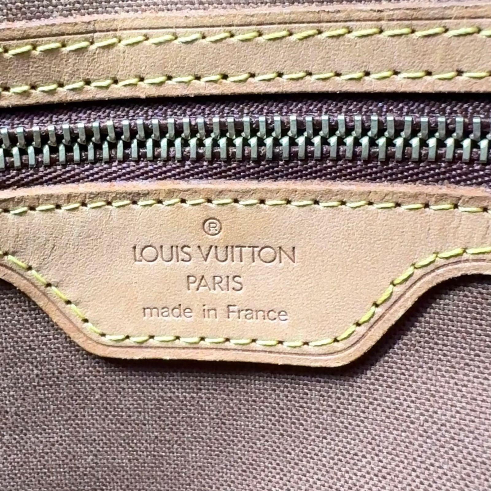 Louis Vuitton Vavin GM Monogram Leather Brown Tote Gold — view 4