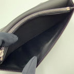 Louis Vuitton Portefeuille Brazza Damier Infini Leather Black Bifold Wallet — view 7