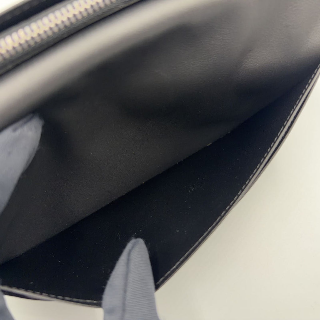 Louis Vuitton Portefeuille Brazza Damier Infini Leather Black Bifold Wallet — view 8