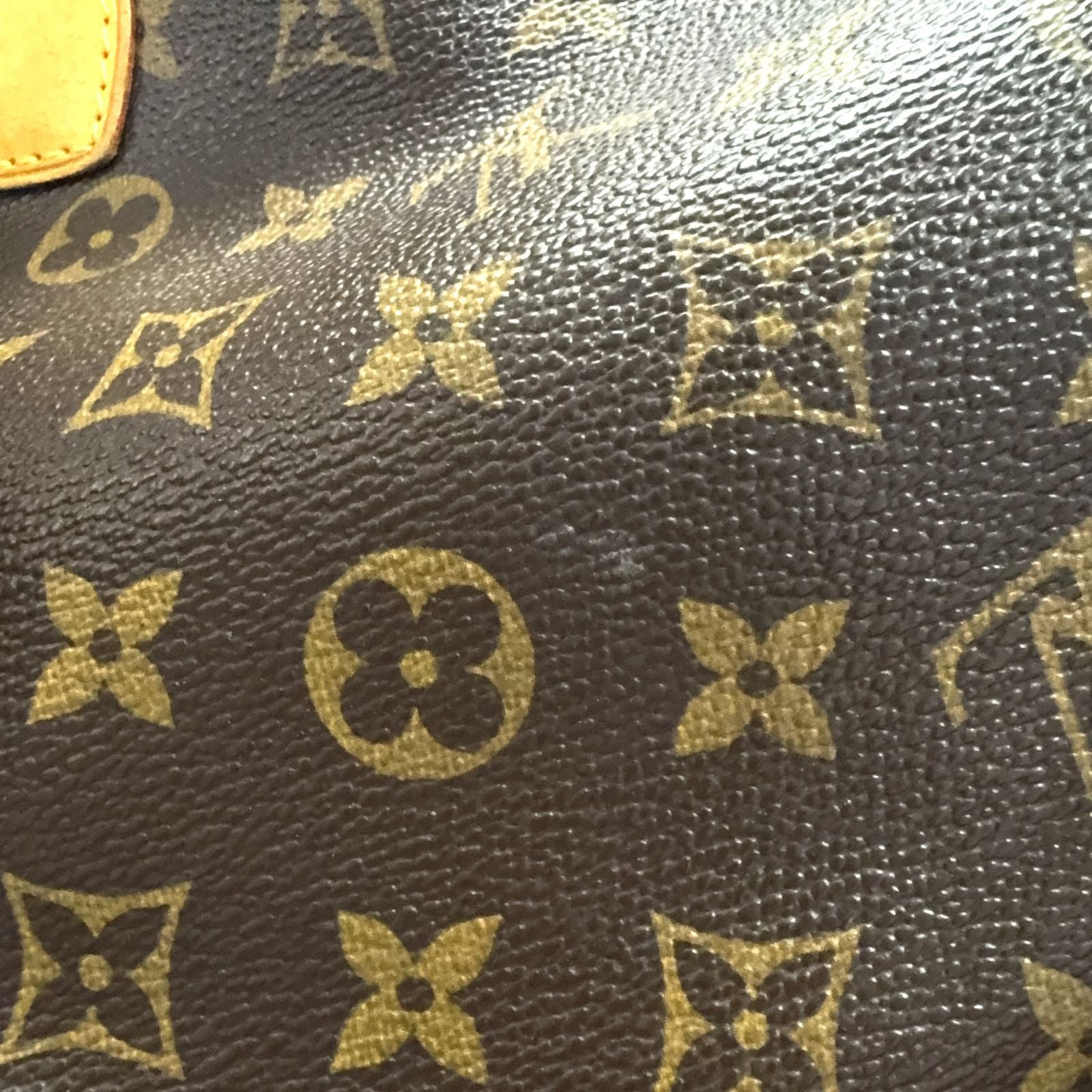 Louis Vuitton Montorgueil PM Monogram Leather Brown Shoulder Bag Gold — view 6