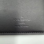 Louis Vuitton Portefeuille Brazza Damier Infini Leather Black Bifold Wallet — view 4