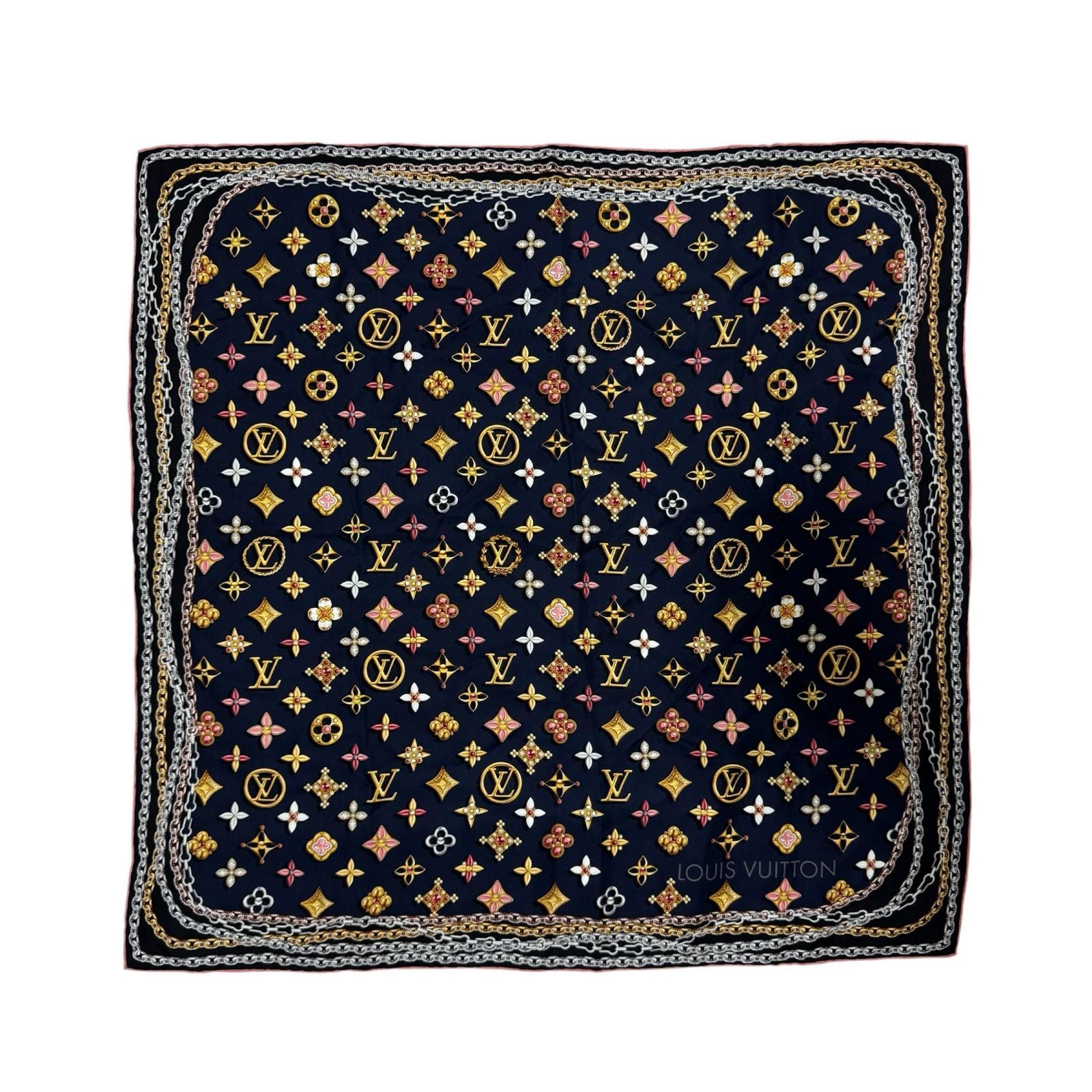 Louis Vuitton Silk Scarf Carre Your Highness
