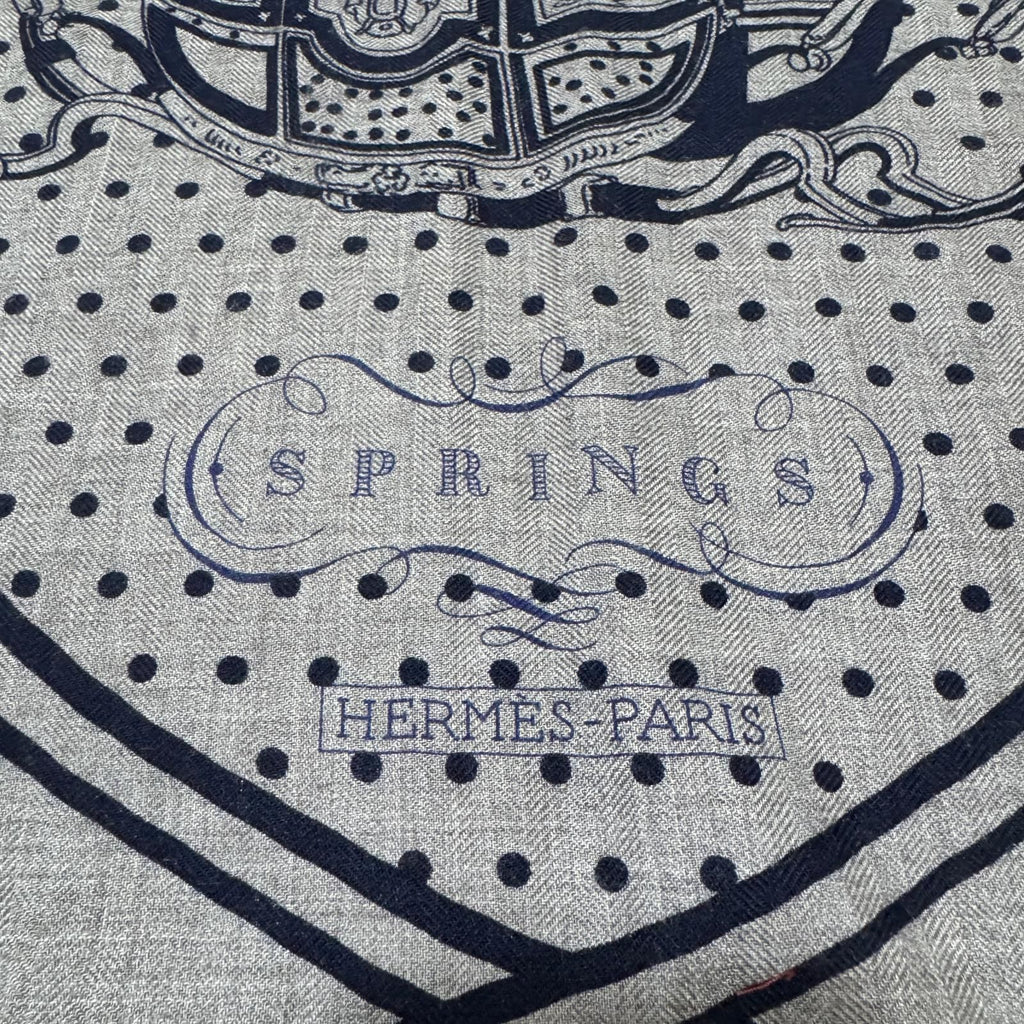 Hermes Carre Spring Bandana Scarf — view 6