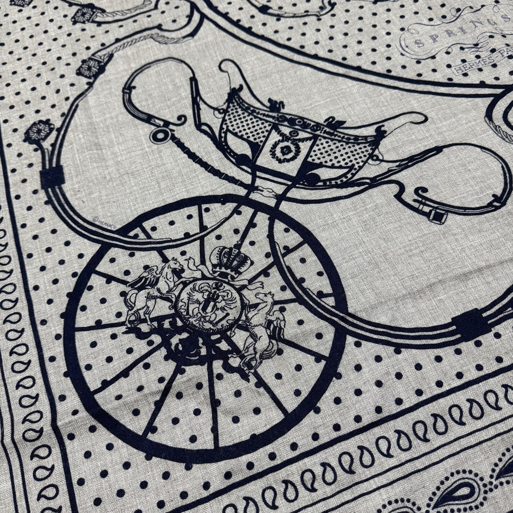 Hermes Carre Spring Bandana Scarf — view 5