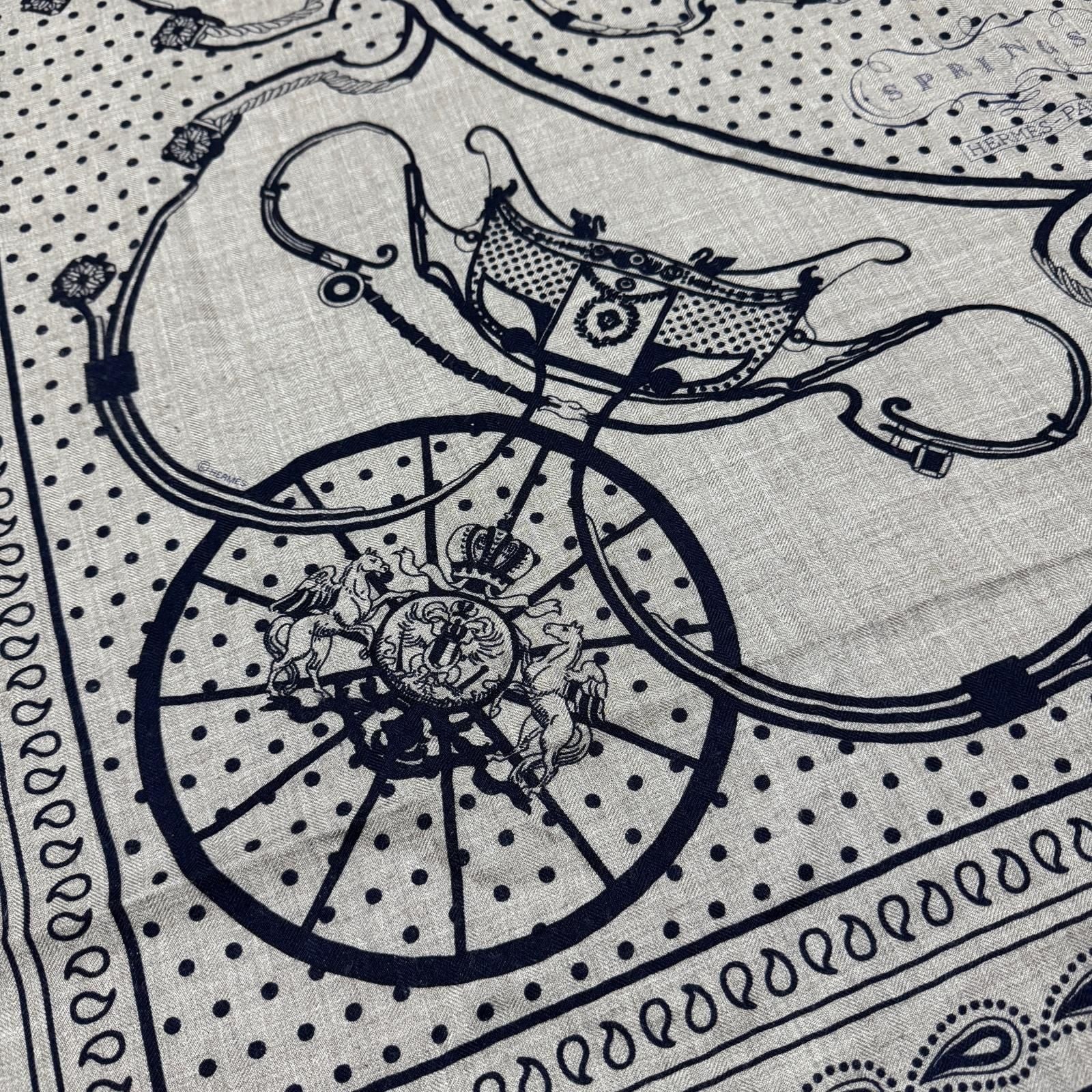Hermes Carre Spring Bandana Scarf — view 5