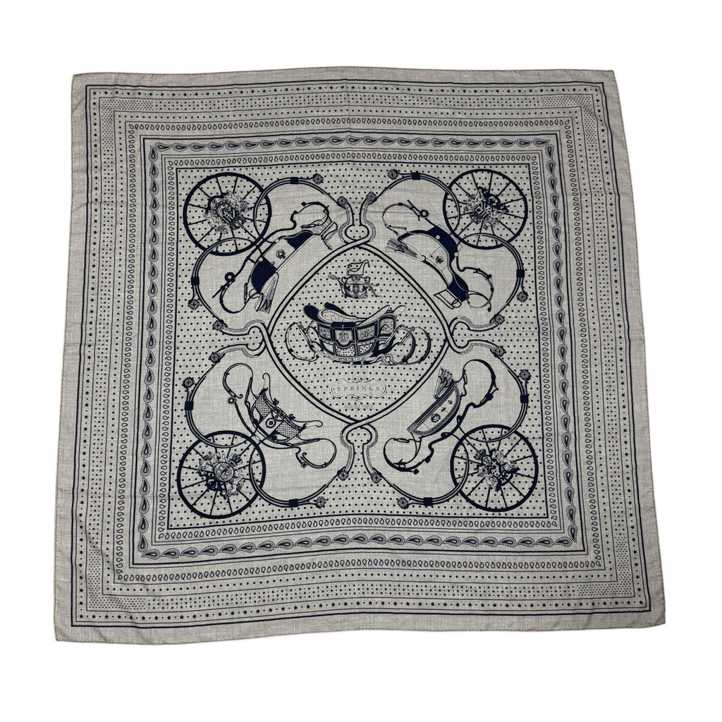 Hermes Carre Spring Bandana Scarf — view 2