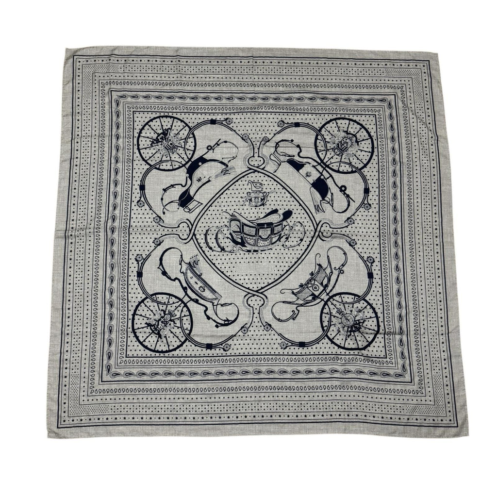 Hermes Carre Spring Bandana Scarf — view 3