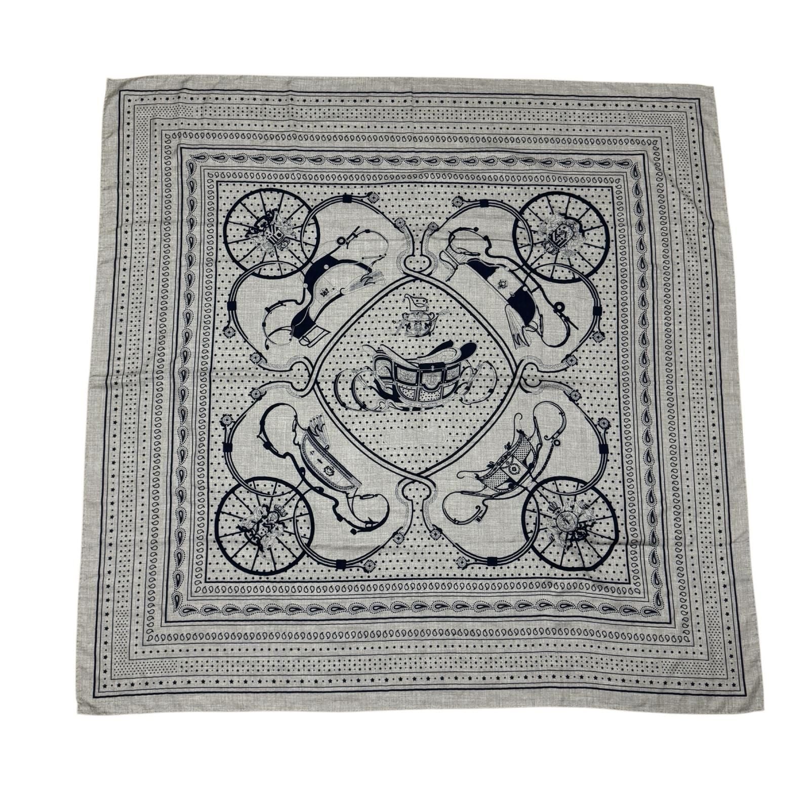 Hermes Carre Spring Bandana Scarf — view 3