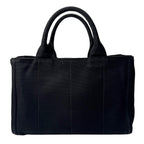 Prada Canapa Bijou Studded 2-Way Tote Shoulder — view 3