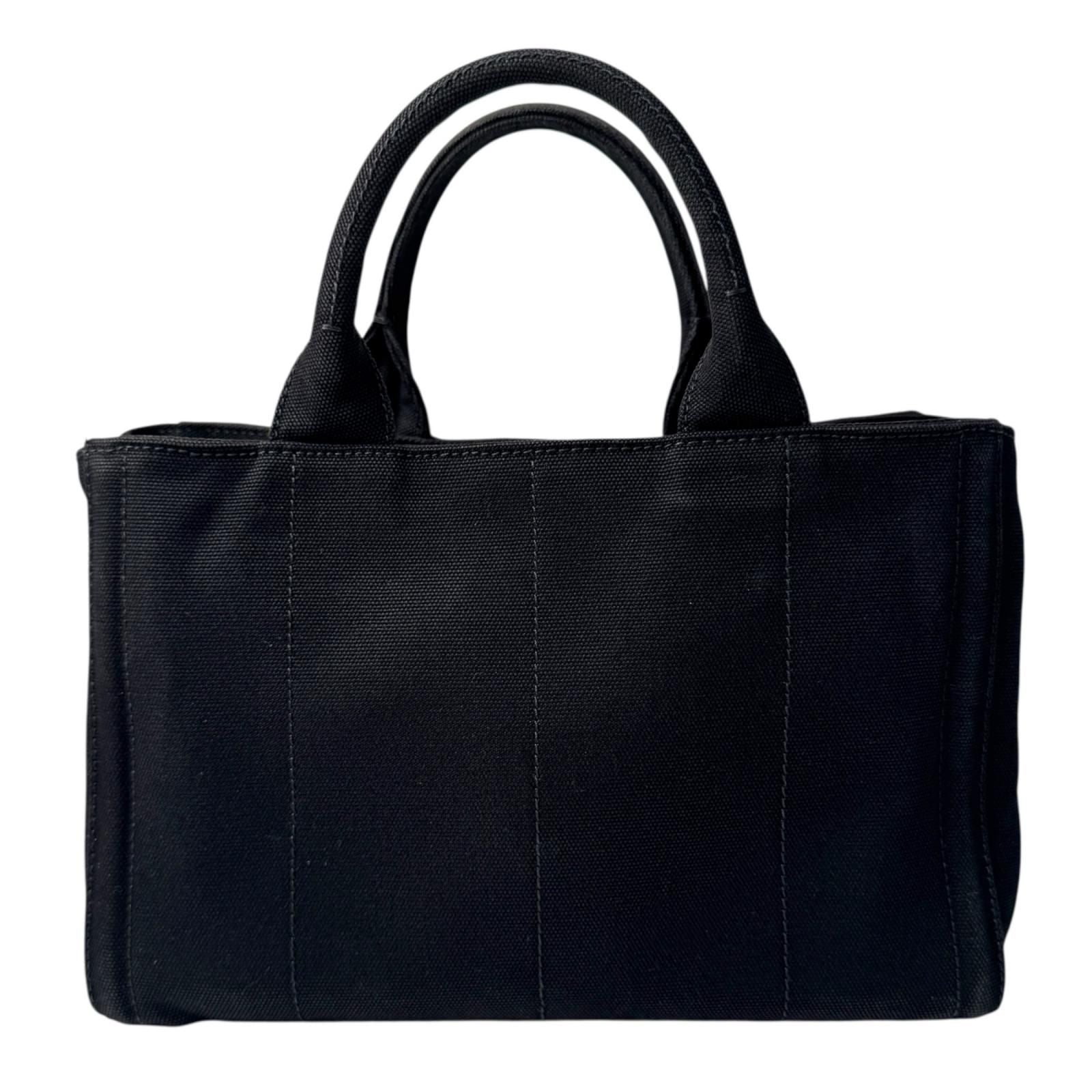Prada Canapa Bijou Studded 2-Way Tote Shoulder — view 3