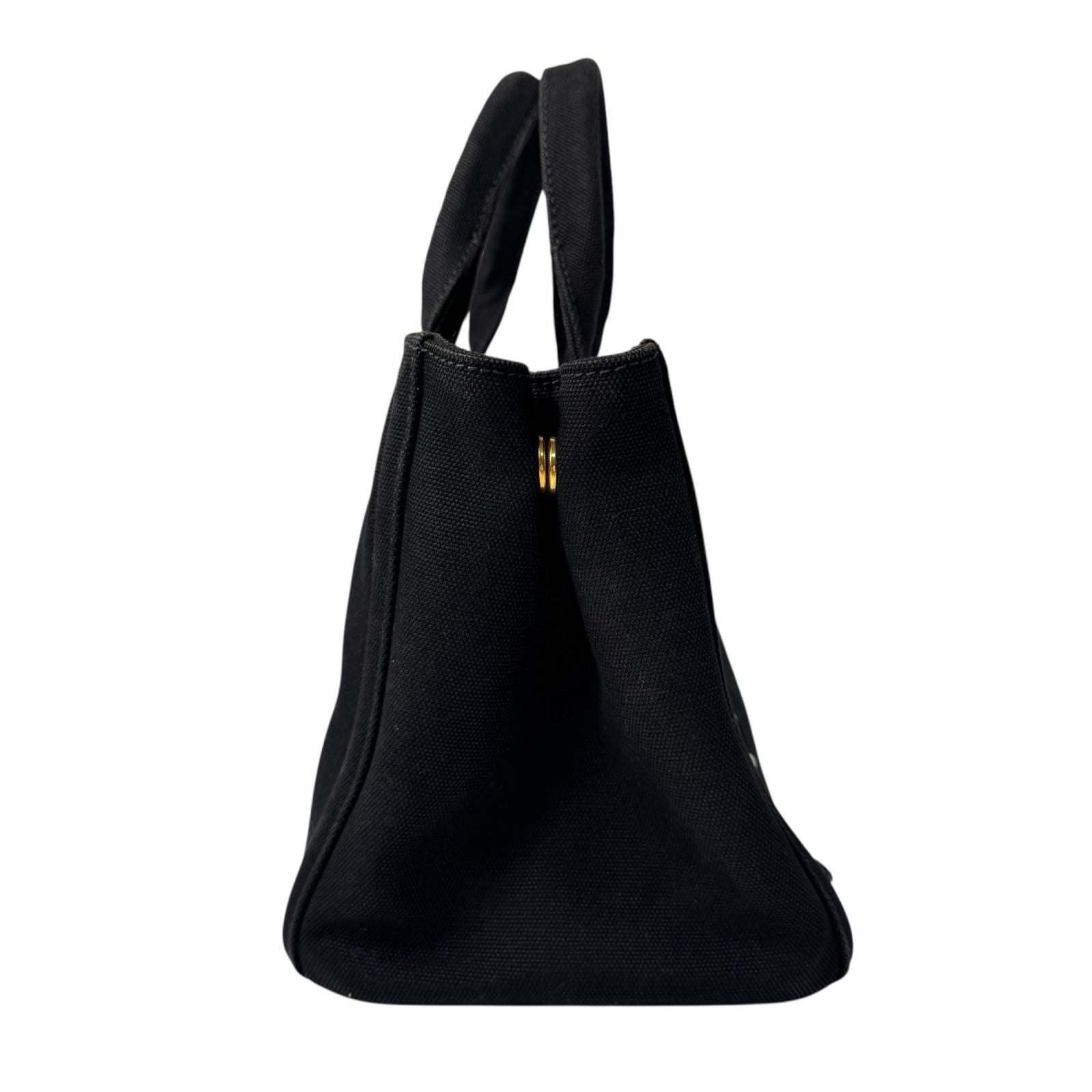 Prada Canapa Bijou Studded 2-Way Tote Shoulder — view 5