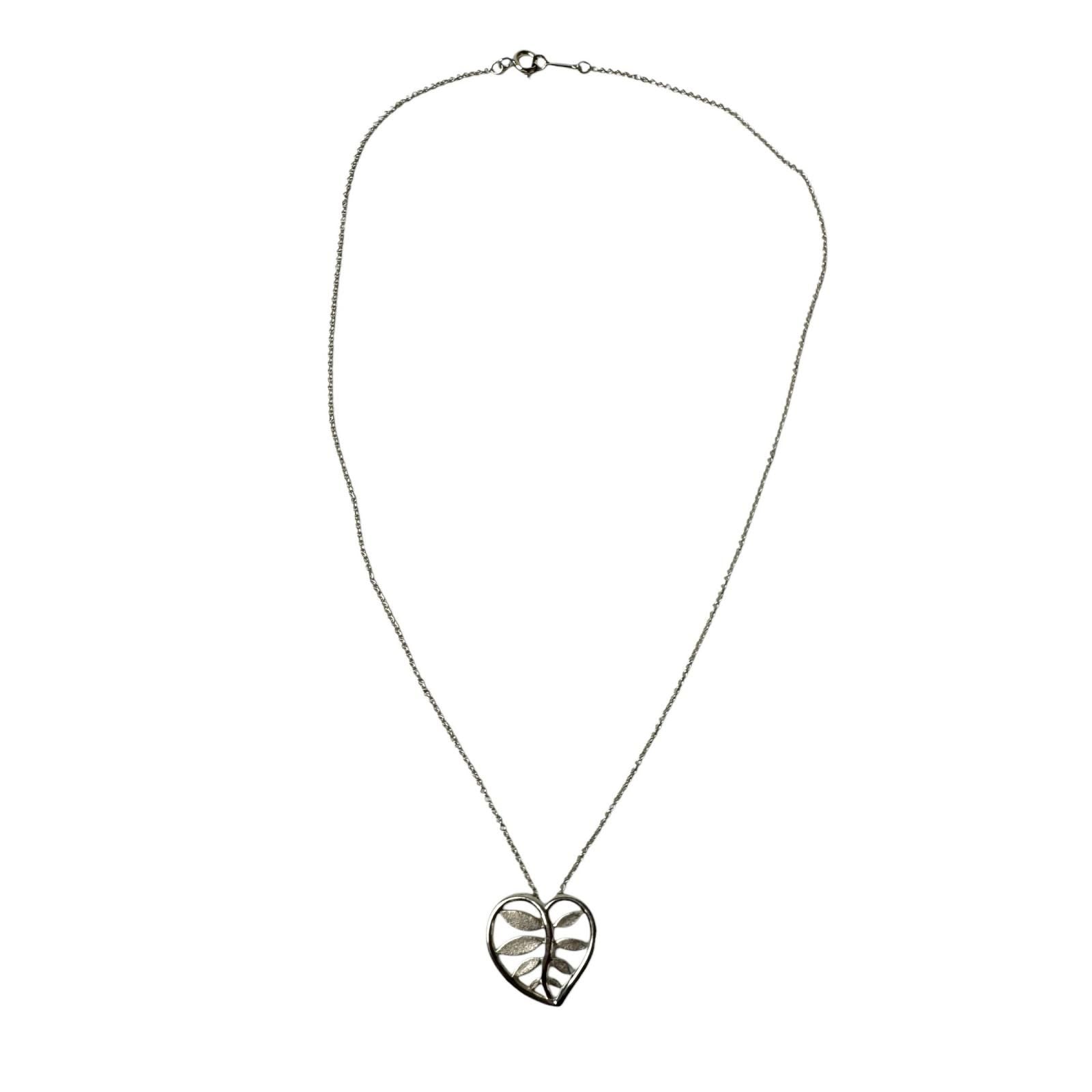 Tiffany & Co Leaf Necklace Villa Paloma Palm — view 4