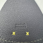 Hermes Bag Charm Petit Ash Squid Chevre Misor — view 5