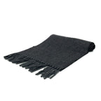Hermes Scarf Dark Gray Cashmere