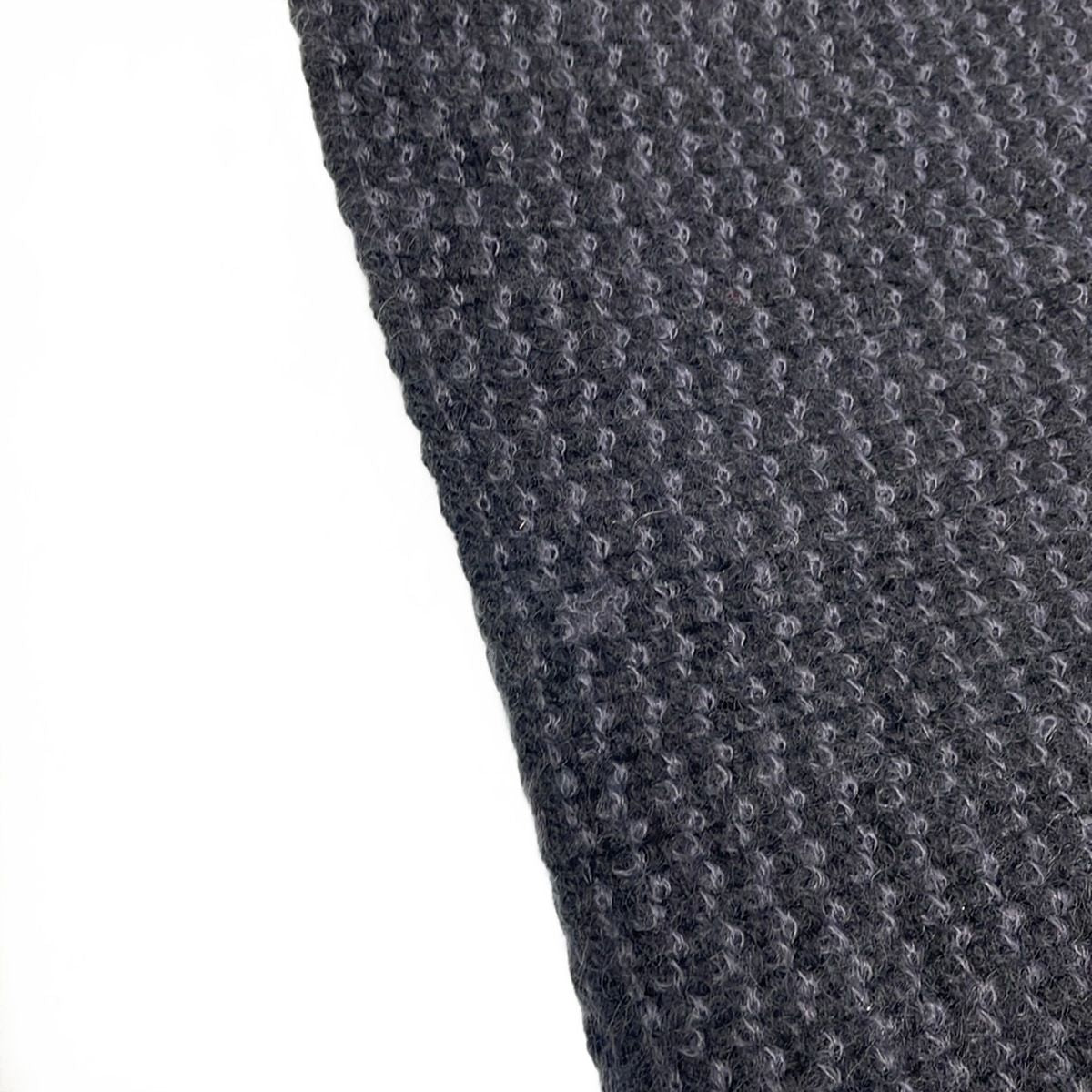 Louis Vuitton Scarf Echarpe Elena Black Dark Gray Lucky Wool Silk — view 5