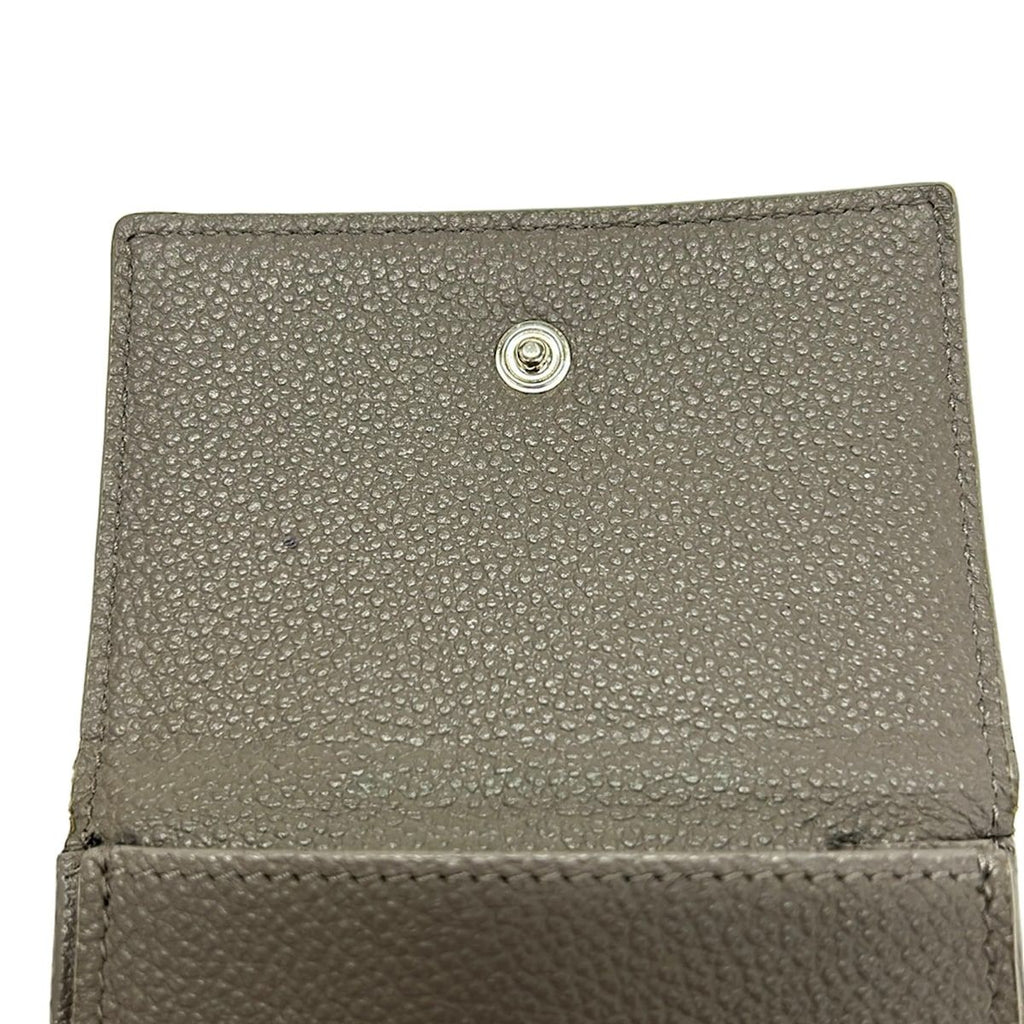 Saint Laurent Paris Trifold Wallet Tiny Gray Ju Mini Leather — view 5