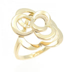 Chanel Camellia Ring Gold