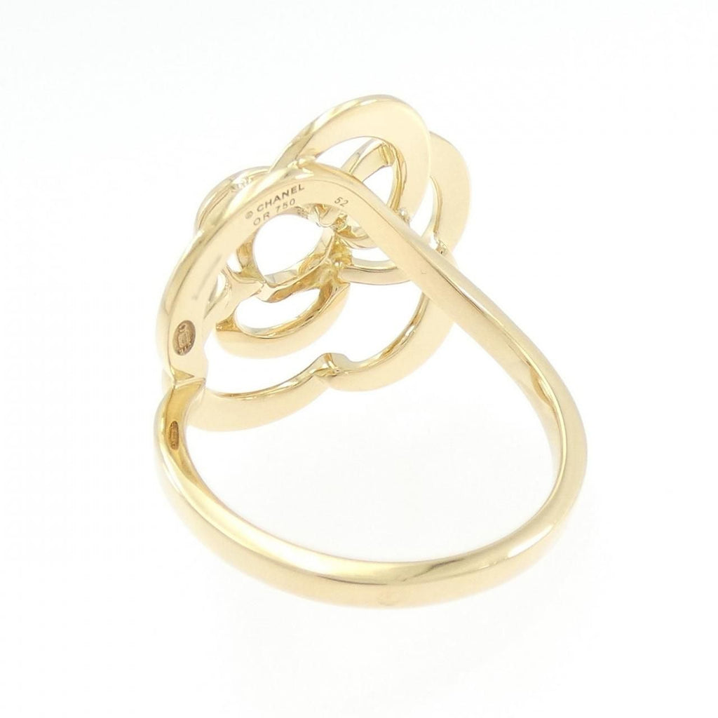 Chanel Camellia Ring Gold — view 3