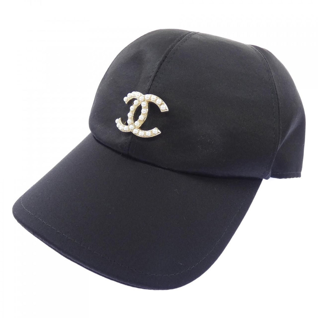 Chanel Cap Hat Black