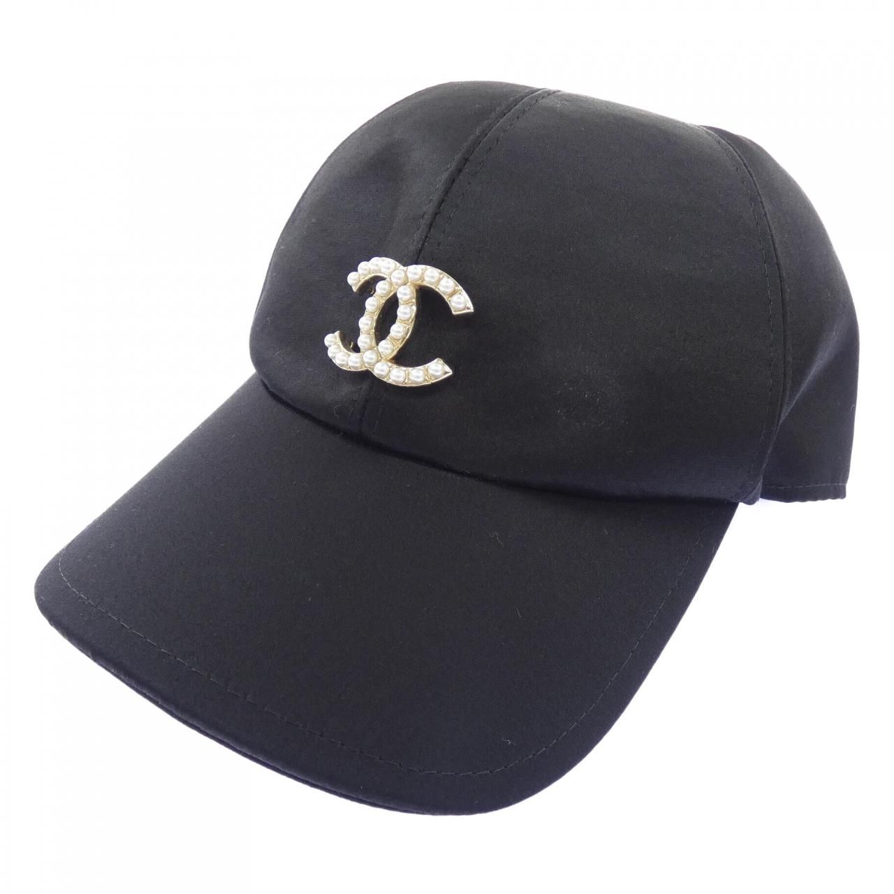 Chanel Cap Hat Black