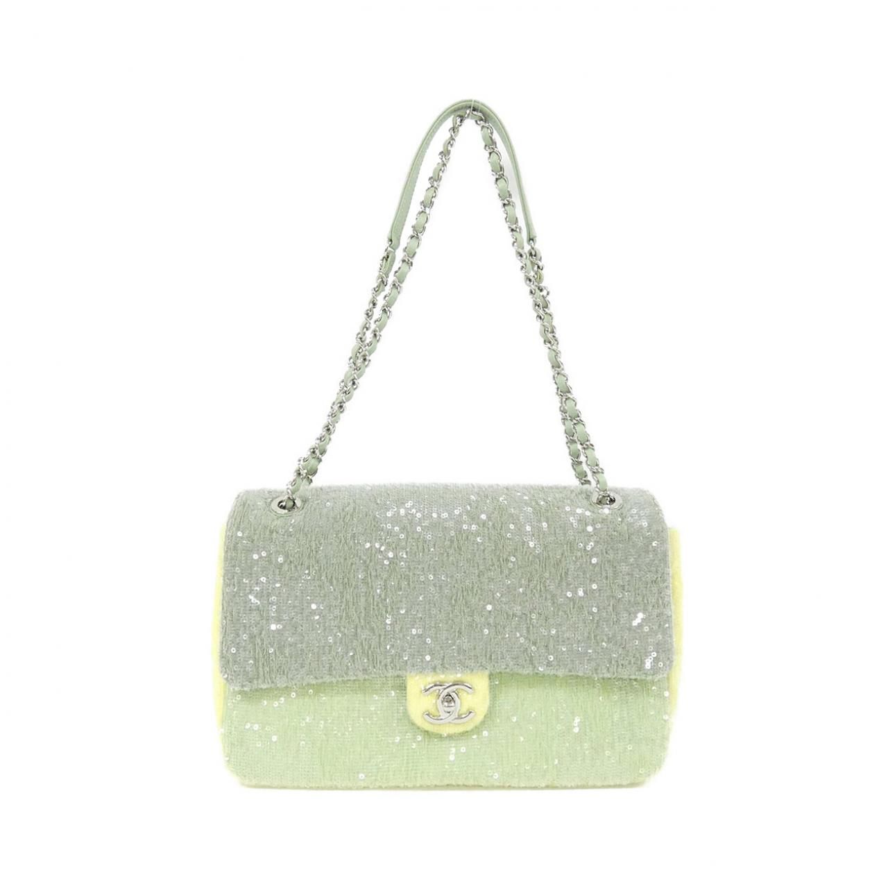 Chanel Shoulder Bag Green