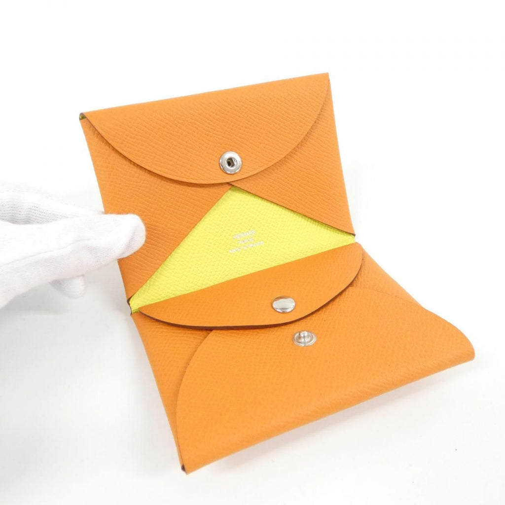 Hermes Calvi Duo Verso Coin Case — view 3